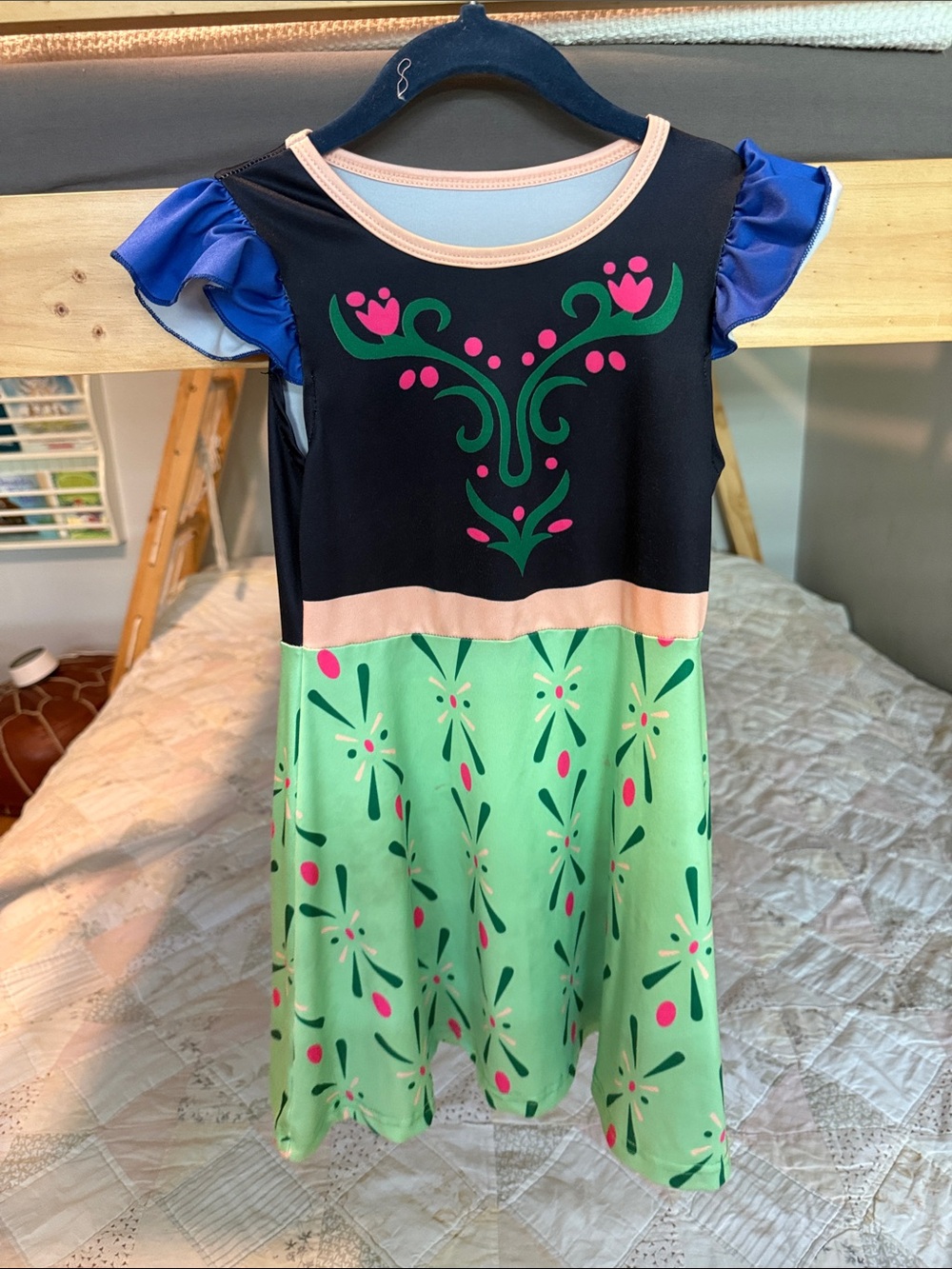 Anna Elsa Frozen play dress costume